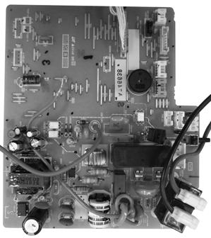 15.2.1.3 To remove power electronic controller 2 Hooks (left hand side) 4. Remove the control board cover by releasing the 2 hooks. Figure 13 9.