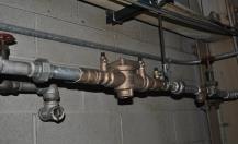 with reduced pressure backflow prevention