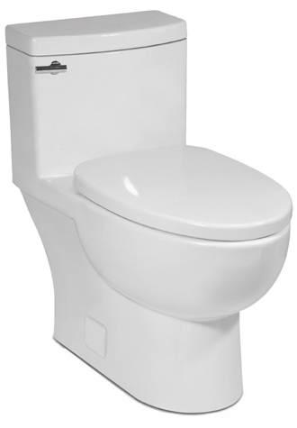ONE-PIECE TOILETS Product Name & Details Malibu II One-Piece Water Closet Skirted Trapway, CEL WaterSense Certified (1.
