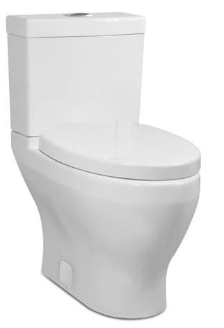 TWO-PIECE TOILETS Product Name & Details Cadence II Dual-Flush Two-Piece Water Closet Skirted Trapway, CEL, Ultra High-Efficiency WaterSense Certified (1.1/0.