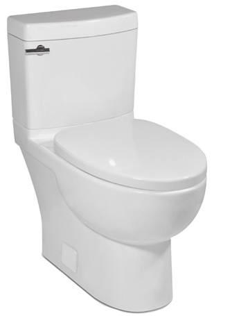 TWO-PIECE TOILETS Product Name & Details Malibu II Two-Piece Water Closet Skirted Trapway, CEL 12 and 10 rough-in bowl available. WaterSense Certified (1.