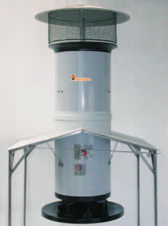 FAC and Fumus are available with central or individual control. In case of individual control the servomotor is installed directly in the chimney.