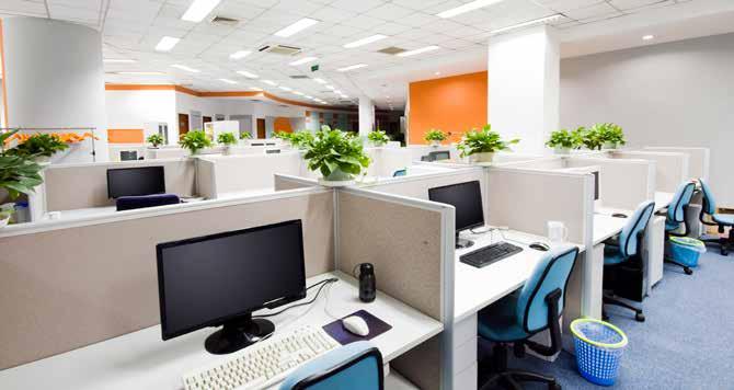 Lighting control in offices The challenge An office consists of different types of areas like open-plan cubicles, fixed offices, meeting rooms and corridors.