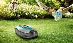 Thanks to Silent Drive motors, GARDENA offers the quietest robotic lawnmowers on the market and so your little helper won t bother you or your