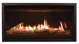 Fireplace Options Screen Fronts Available finishes: Black, Rust, Titanium, Brushed Nickel Overlay and