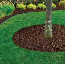 These 24 and 36 100% recycled rubber tree rings help to prevent erosion, compaction and fungal growth while
