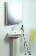 The company produces a full range of bathroom mirrors, box mirrors with lights, make up mirrors, table