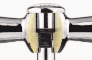 Cascade ceramic disc valves will perform effortlessly with no maintenance for many years.
