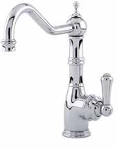Aquitaine The Aquitaine kitchen tap blends time-honoured French styling with single lever control.