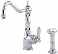 270 230 88 170 205 45 Max The standard Aquitaine spout reaches 235mm and the bar sink tap spout 150mm.