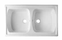Fireclay Sinks Fireclay Butler Sinks Produced in two sizes, the Acquello single fireclay sinks serve as