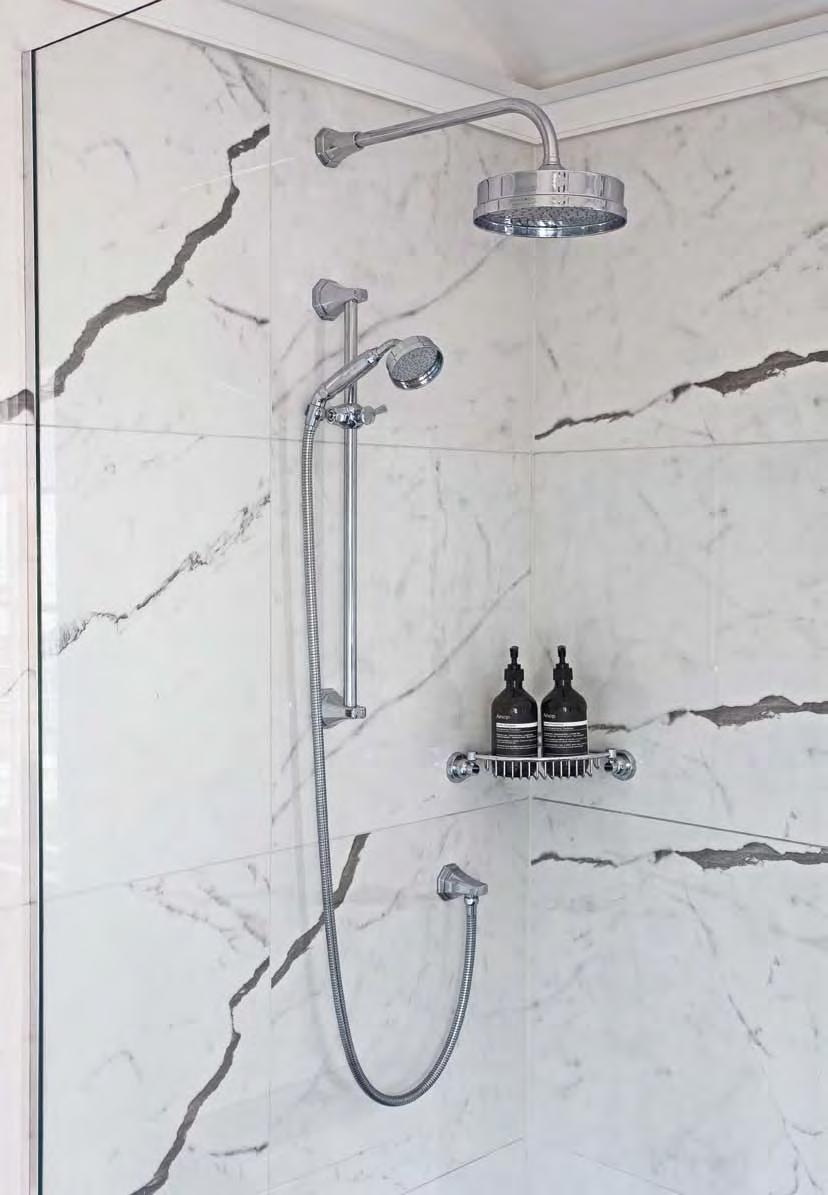 with crosshead handle x 2 Selected items available in special finishes, see page 67 Shower Set Comprises: 5184 