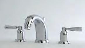 three Hole deck Basin mixer with high spout and 3955 three Hole deck basin mixer with
