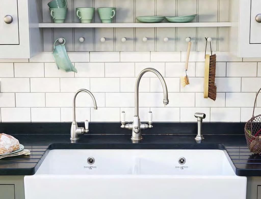 Wall mounted rather than surface mounted fixings? Handles to match your work surface? No problem it s your tap and most importantly, it s your choice.