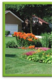 Swales, berms, or downspout extensions may be helpful to route runoff to the rain garden.
