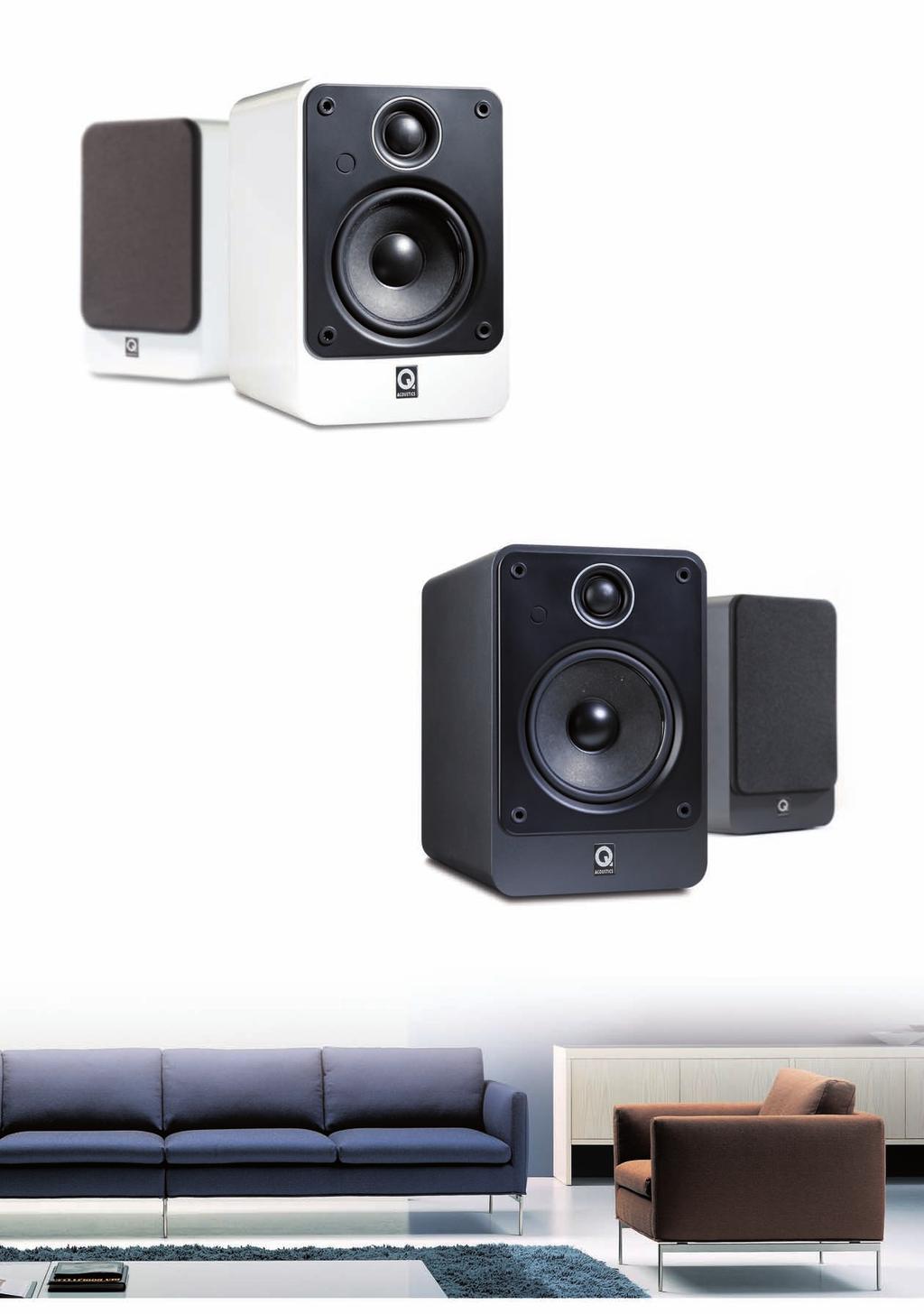 2010 Compact Bookshelf Wallmount Speaker This award winning ultra compact bookshelf speaker sets new standards for sonic performance in its class.