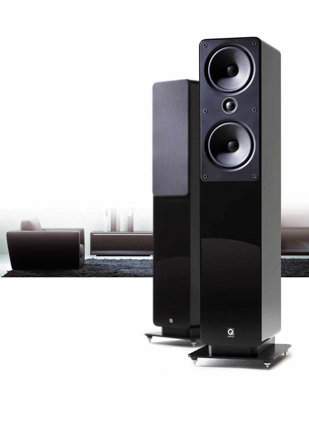 2050 Floorstanding Speaker Visually striking in the new Piano Black high gloss finish, the 2050, the exquisitely proportioned flagship of the 2000 Series, is both sonically and aesthetically enhanced
