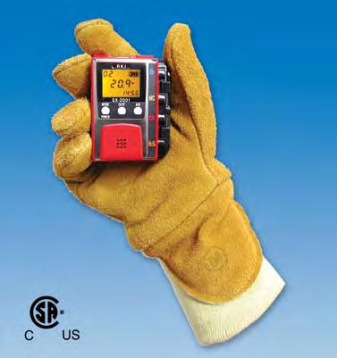 P026 0712 PERSONAL FOUR GAS MONITOR GX-2001 Model Worlds Smallest 4 Gas Monitor 2.8 H x 2.2 W x 1.1 D Simultaneous detection of 4 gases LEL, O2, H2S and CO Smallest 4 gas monitor on the market 2.