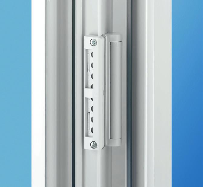 AEROMAT mini Window rebate ventilator with optional turn lock. AEROMAT 80 Needs-based passive ventilator with minimal design height.
