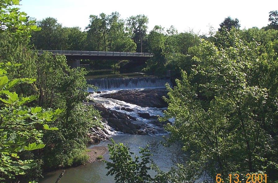 Figure 7: One of the 3 waterfalls in the hamlet of Stottville Town Profile Much of the area adjacent to the Hudson and along the Stockport Creek is considered to be significant coastal fish and