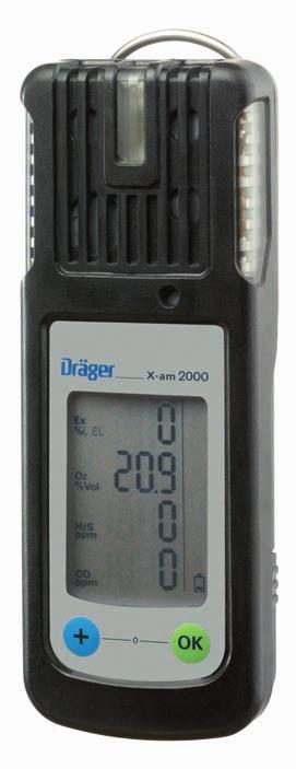 03 DRÄGER GAS DETECTION The Dräger X-am 1700/2000 are a new generation of personal gas detectors.