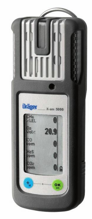 05 DRÄGER GAS DETECTION Dräger X-am 5000 DRÄGER X-AM 5000 The smallest gas detection instrument for up to 5 gases.