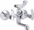 Mixer 2 in 1 with Bend pipe T3021C I 3700 Wall Mixer 2 in 1