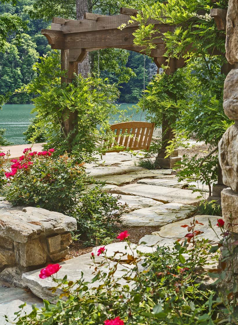 When most people think lake house, the image of a castle or monastery does not spring to mind. But that s exactly what Jeff Osterfeld envisioned when he built a vacation home at Lake Jocassee.