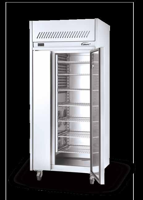 Benefits: Designed to give maximum storage with no wasted refrigerated space lower running costs Serviced from outside cabinet door can remain closed during service and repairs Defrost heaters
