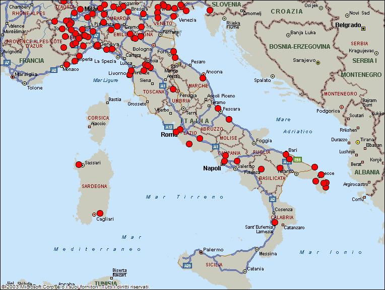 Italy Significant restructuring programme Decentralised to