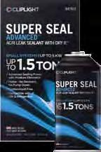 CHEMICAL TOOLS SUPER SEAL ADVANCEDTM TM MADE IN USA SUPER SEAL ADVANCED now with DRY R to eliminate moisture, is a faster and compressor-friendly method of permanently sealing and preventing leaks in