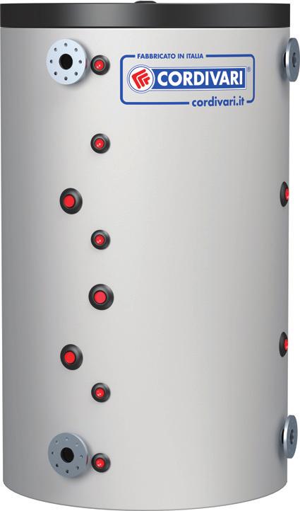 PUFFER COMPACT F Buffer tank, with flanged connections TECHNICAL DESCRIPTION Laddotank has been designed for thermal energy storage in waterborne heating system, and to optimize the operating