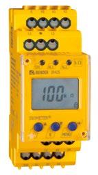 ISOMETER IR425 Insulation monitoring device for unearthed AC/DC control circuits (IT systems) Product description The ISOMETER s of the IR425 series monitor the insulation resistance of unearthed