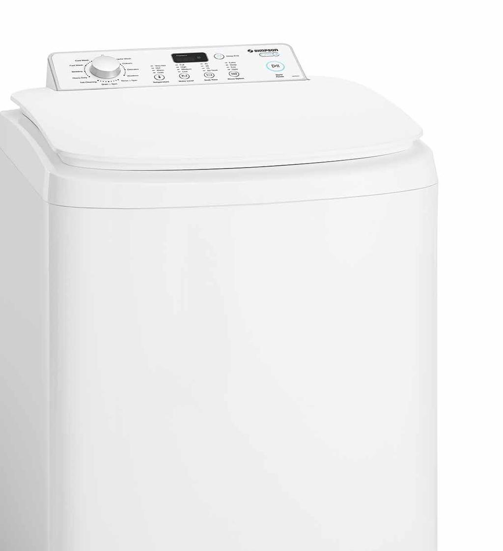 Now you can enjoy the EZI life EZI Series Features Designed to make washing easier, the EZI set controls are a breeze to use and simple to clean.