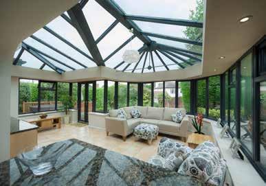 CONSERVATORIES AND ORANGERIES A Conservatory or Orangery can change the whole character of your home.