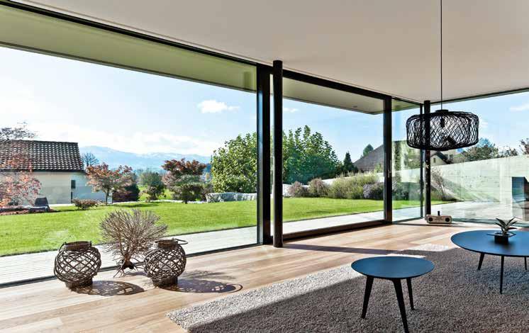 ALUMINIUM LIFT AND SLIDE DOORS SECURITY WEATHER PROOFING KEY FEATURES COLOUR & FINISHES A state-of-the-art multi-point locking system combined with an anti-lift design make these sliding doors some