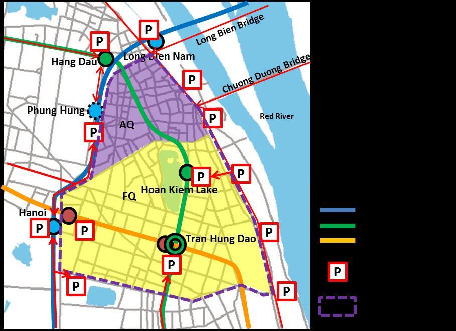 4) Concept Plans on Improvement of Transport Situation in the City Centre by Leveraging UMRT Development 3.