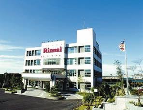 Additionally, use of Rinnai s heat-energy appliances has now spread