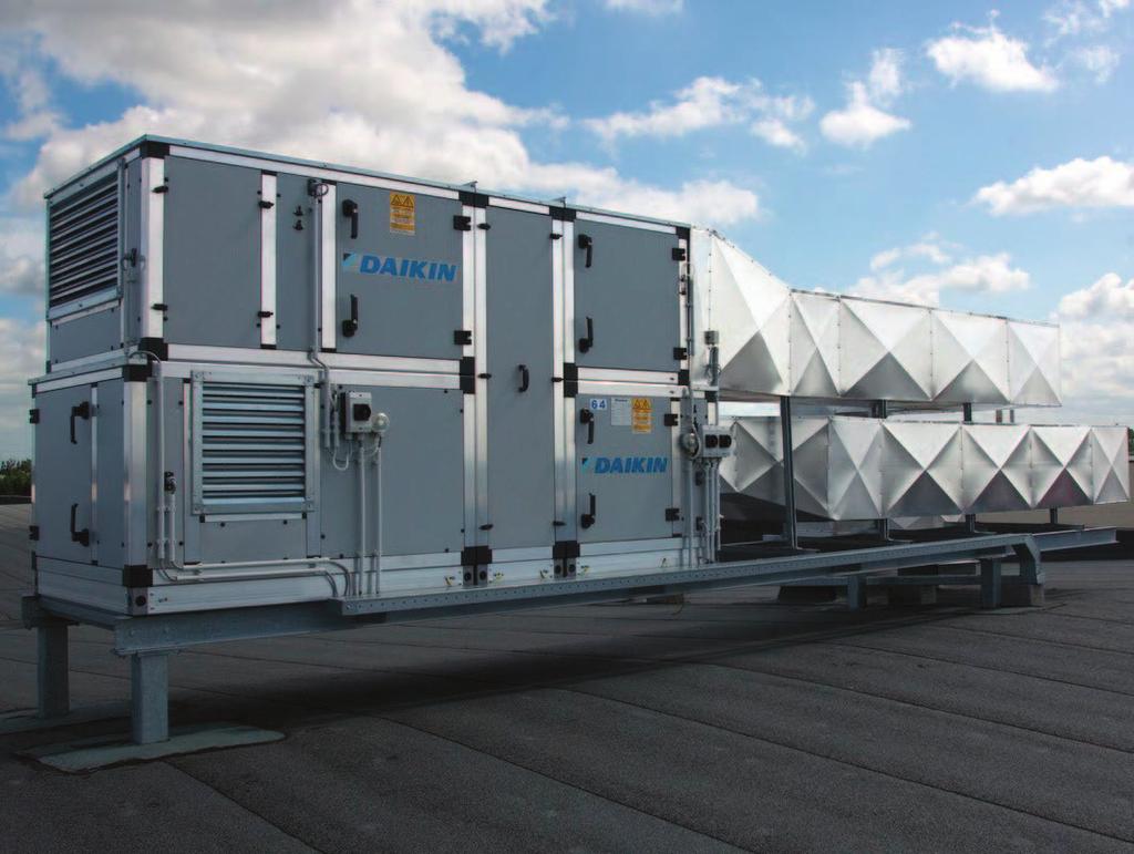 Daikin air handling units, with their plug-and-play design and inherent flexibility, can be configured and combined specifically to meet the exact requirements of any building, no matter what it is