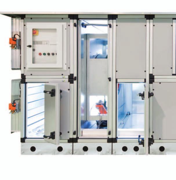 Daikin Air handling units The working principle at a glance Typical configurations for Daikin air handling units provide a versatile range of functions.
