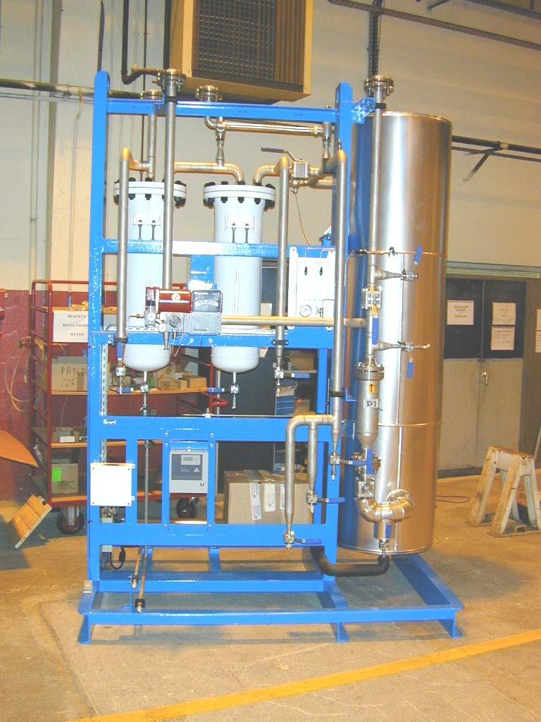 Oil removal system for