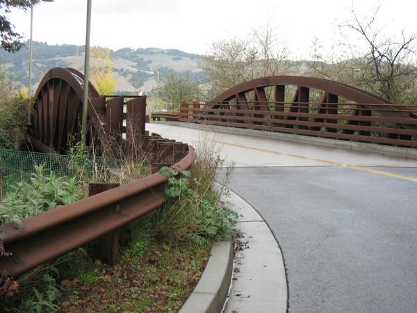 galvanized guardrail. The Federal Highway Administration (FHWA) states that the use of corten guardrail should be limited due to possible deterioration concerns.
