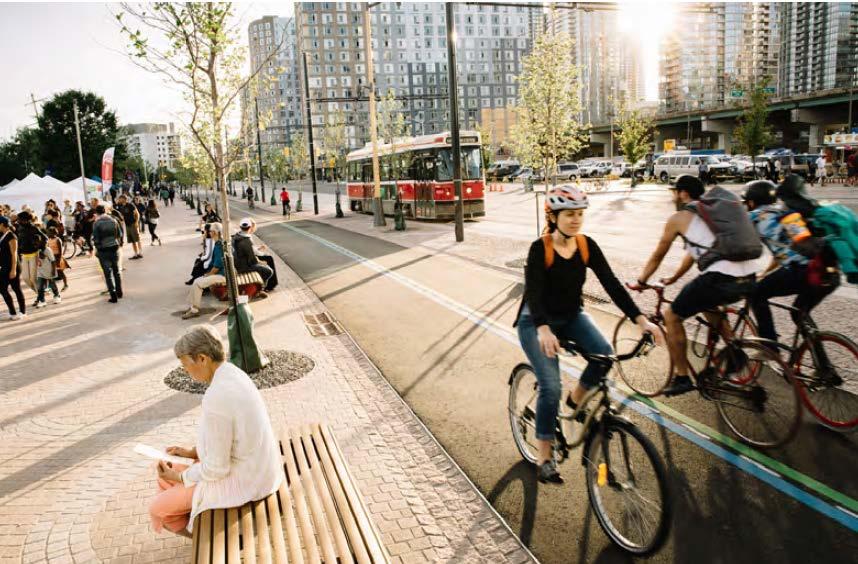 Mobility The issue: Finite road space in a growing Downtown.