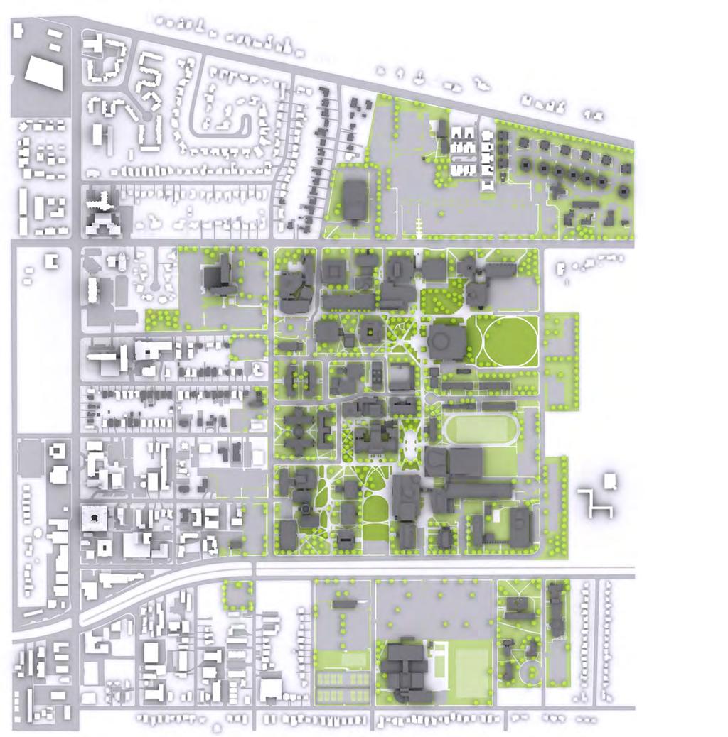 Main Campus Overall (Existing) Central Avenue Highland Avenue Zach Curlin Street Walker
