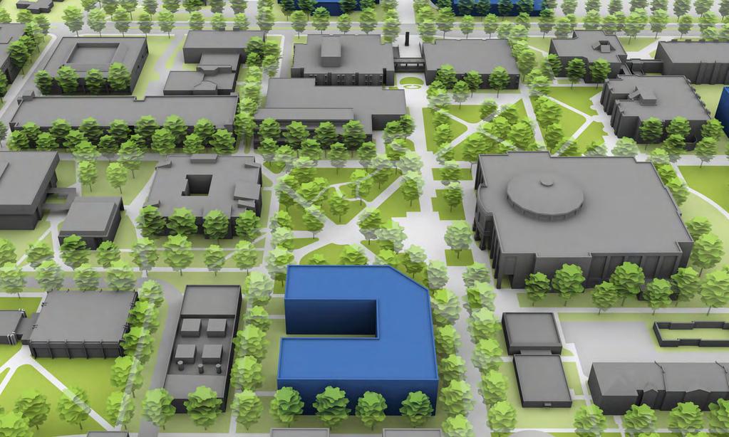 Main Campus North Academic Core (Proposed) UM Existing Building UM Proposed Building Private Development Campus Green
