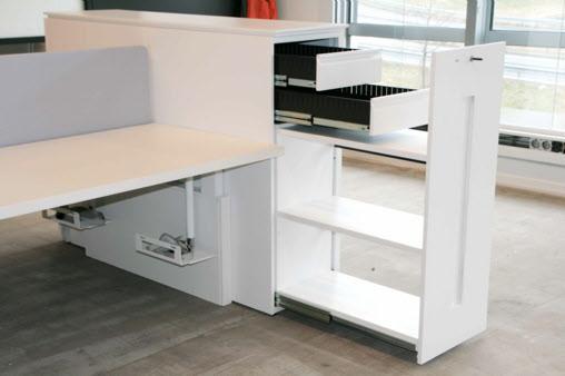 Nomadic Pedestals are mainly used in busy commercial