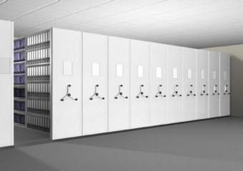 from Frem Mobile Shelving systems are the most