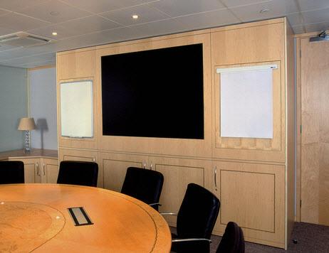 are able to offer a complete boardroom solution coordinating
