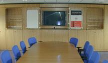 boardroom, including boardroom tables, seating, AV Walls,