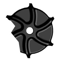 Replace impeller if bearing surface is worn. Replace pump axle if flange thickness is less than.75mm (0.03 inch) thick. 5. Impeller and/or axle worn? Replace worn parts.